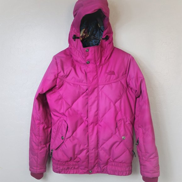 The North Face Jackets & Blazers - The North Face Goose Down Jacket Womens Small Pink Winter Snow Ski Parka Ladies
